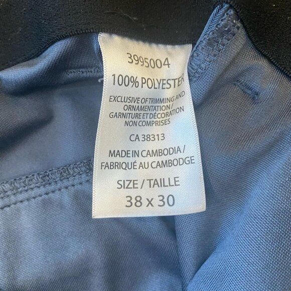 Cloudveil Performance Pants Mens 38x29 Slim Straight Stretch Charcoal Gray - Picture 6 of 6